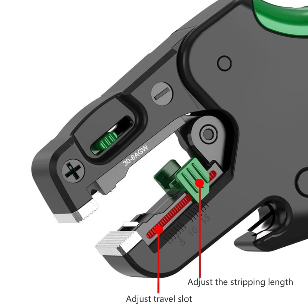 lanema Professional Electrician Wire Tool Cable Wire Stripper Cutter Crimper Automatic