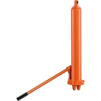 VEVOR Hydraulic Long Ram Jack, 8 Ton Engine Hoist Cylinder with Double Piston Pump And Clevis Base, Hydraulic Ram Cylinder for Engine Lift Hoists, Hydraulic Garage/Shop Cranes, Mechanical, Farm