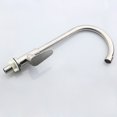thumbnail image 2 of Grifo de cocina, grifo mezclador de cocina monomando, rotación de 360, salida de agua alta, grifo mezclador de cocina caliente y frío de acero inoxidable Dontodent Kuyhfg Sin marca, 2 of 3