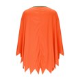 thumbnail image 3 of bravefron Pumpkin Cape for Women，Halloween Outfits Sets Poncho Hooded Party Cape and Pumpkin Bag Pumpkin Clothing Role Play, 3 of 7