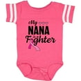 thumbnail image 3 of Inktastic Breast Cancer Awareness My Nana is a Fighter Boys or Girls Baby Bodysuit, 3 of 5