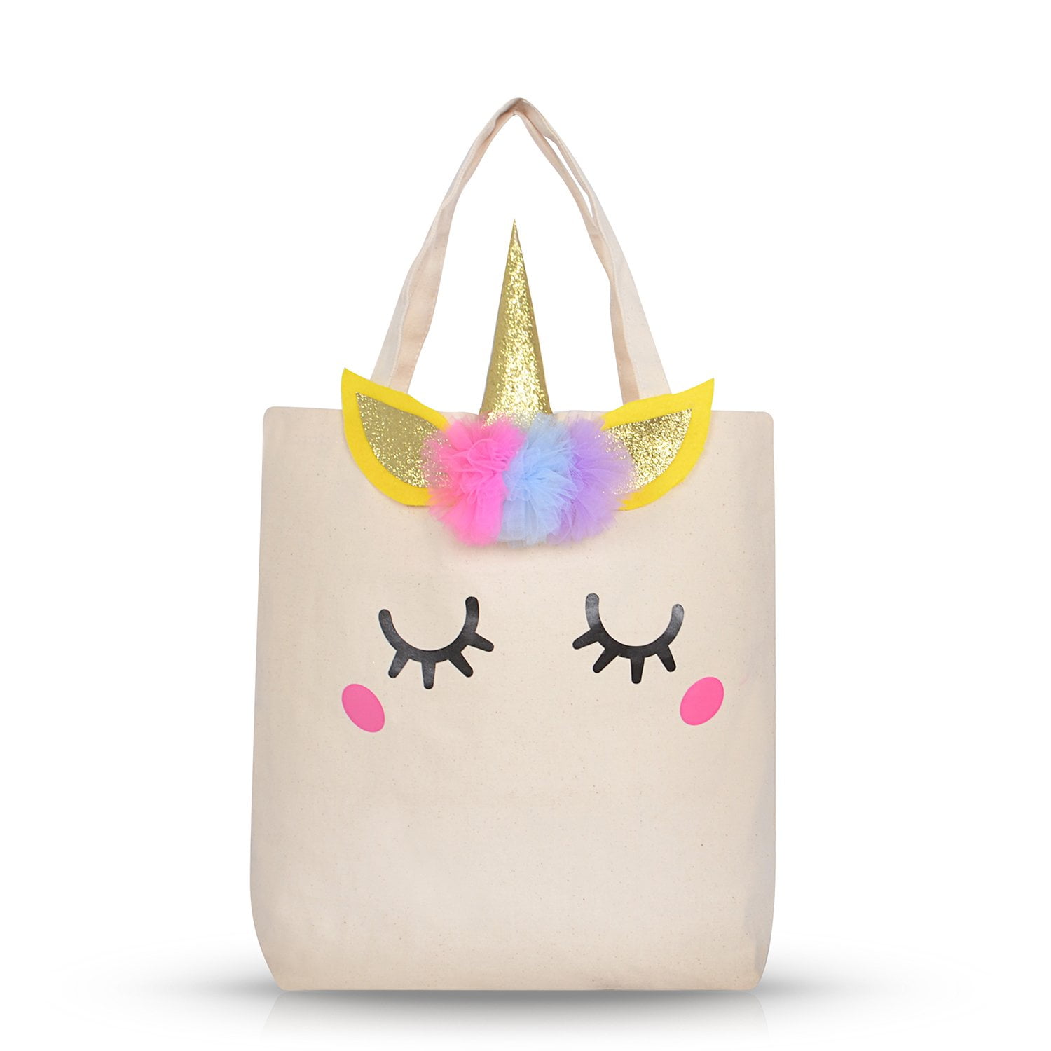 Unicorn Gifts for Girls Kids Teachers Unicorn Bag Canvas Tote Bag for