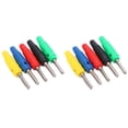 thumbnail image 3 of Banana Plugs, 6pcs Professional Fast Transmission 4mm Durable Banana Plug Adapters  For Electrical Testing, 3 of 8