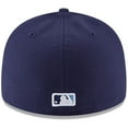 thumbnail image 3 of Men's New Era Navy Tampa Bay Rays Game Authentic Collection On-Field Low Profile 59FIFTY Fitted Hat, 3 of 4