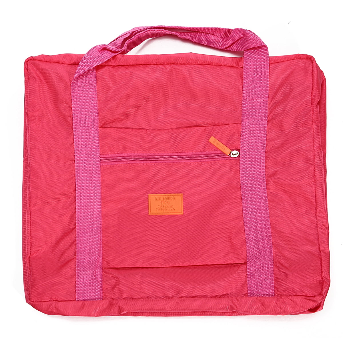 Black Foldable Large Capacity Travel Deffel Bag Unisex Fashion Portable Travel Bag Travel Carry on Luggage Bag for Man Women 