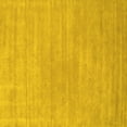thumbnail image 1 of Ahgly Company Indoor Square Solid Yellow Modern Area Rugs, 3' Square, 1 of 4