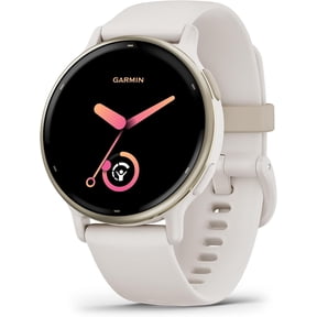 Restored GARMIN vivoactive 5 GPS Smart watch, Health & Fitness Tracker with AMOLED Display, 11-Day Battery Life, Android, iOS, Ivory, 1 Count
