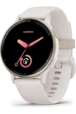 Restored GARMIN vivoactive 5 GPS Smart watch, Health & Fitness Tracker with AMOLED Display, 11-Day Battery Life, Android, iOS, Ivory, 1 Count
