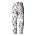 thumbnail image 5 of zanvin Pantalons en Lin pour Femmes, Mode Été Décontractée Poches Droites Imprimé Pantalons Cargo Femmes, 5 of 5