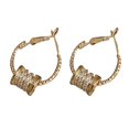 thumbnail image 2 of Earrings Border European Fashion Trend Jewelry Earlines Accessories for Style Lovers, 2 of 3