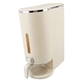 thumbnail image 1 of Rice Storage Box,Pressing Type Airtight Rice Storage Bins Rice Grain Storage Bucket Cereal Storage Containers Pet Food Bucket For Storage Barley Red Beans, 1 of 8