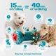 thumbnail image 2 of Juguete para perros knitly de nailon ajustable con dispensador de premios y rompecabezas, 2 of 6