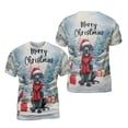 thumbnail image 3 of Merry Christmas Great Dane Enjoys Woofmas Winter Xmas Holiday All Over Print 3D Shirt Unisex Merch Danes Dog Lover Gifts - 02022, 3 of 6