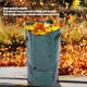 thumbnail image 3 of 2 bolsas para desechos de jardín (alto 60 cm, profundidad 35 cm), impermeables, resistentes al desgarro, para hojas y césped, con tapa, 3 of 5