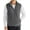 Dark Grey, variant on COOFANDY Men's Polar Fleece Vest Lightweight Sleeveless Zip Up Jacket Casual Outerwear Outdoor Golf Vests