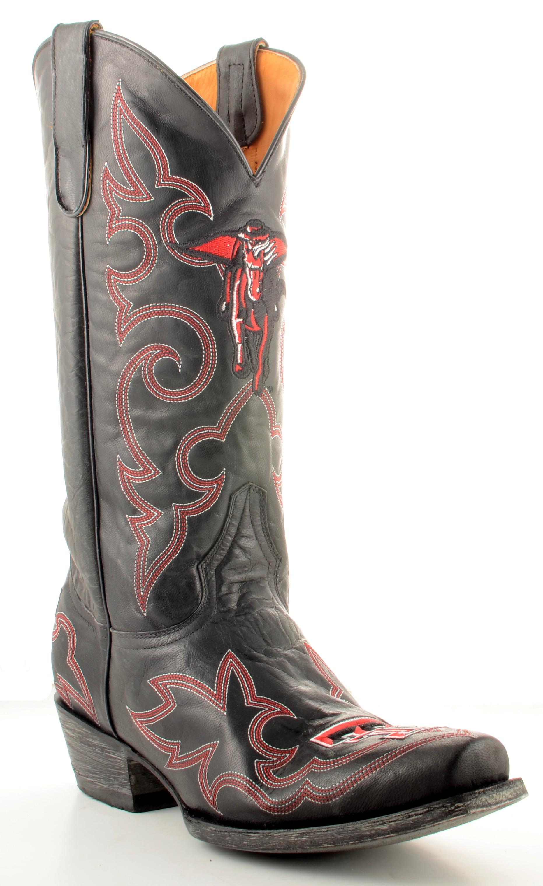 Gameday Boots Mens Leather Texas Tech Cowboy Boots by GameDay Boots