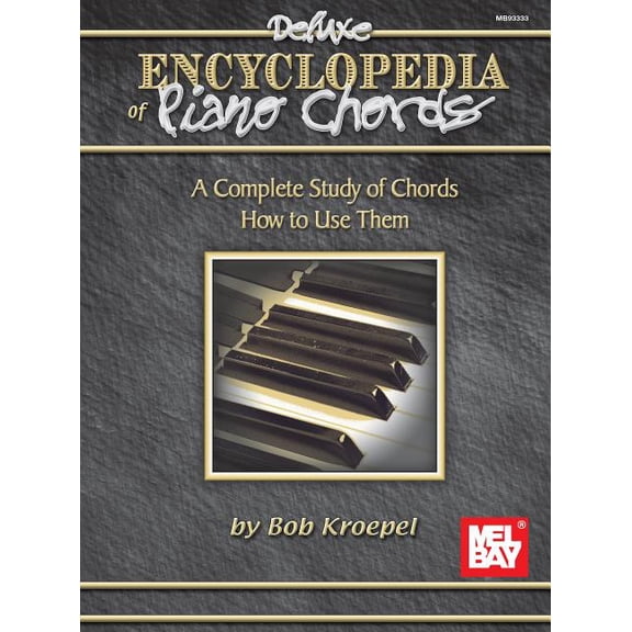 Deluxe Encyclopedia of Piano Chords, (Paperback)