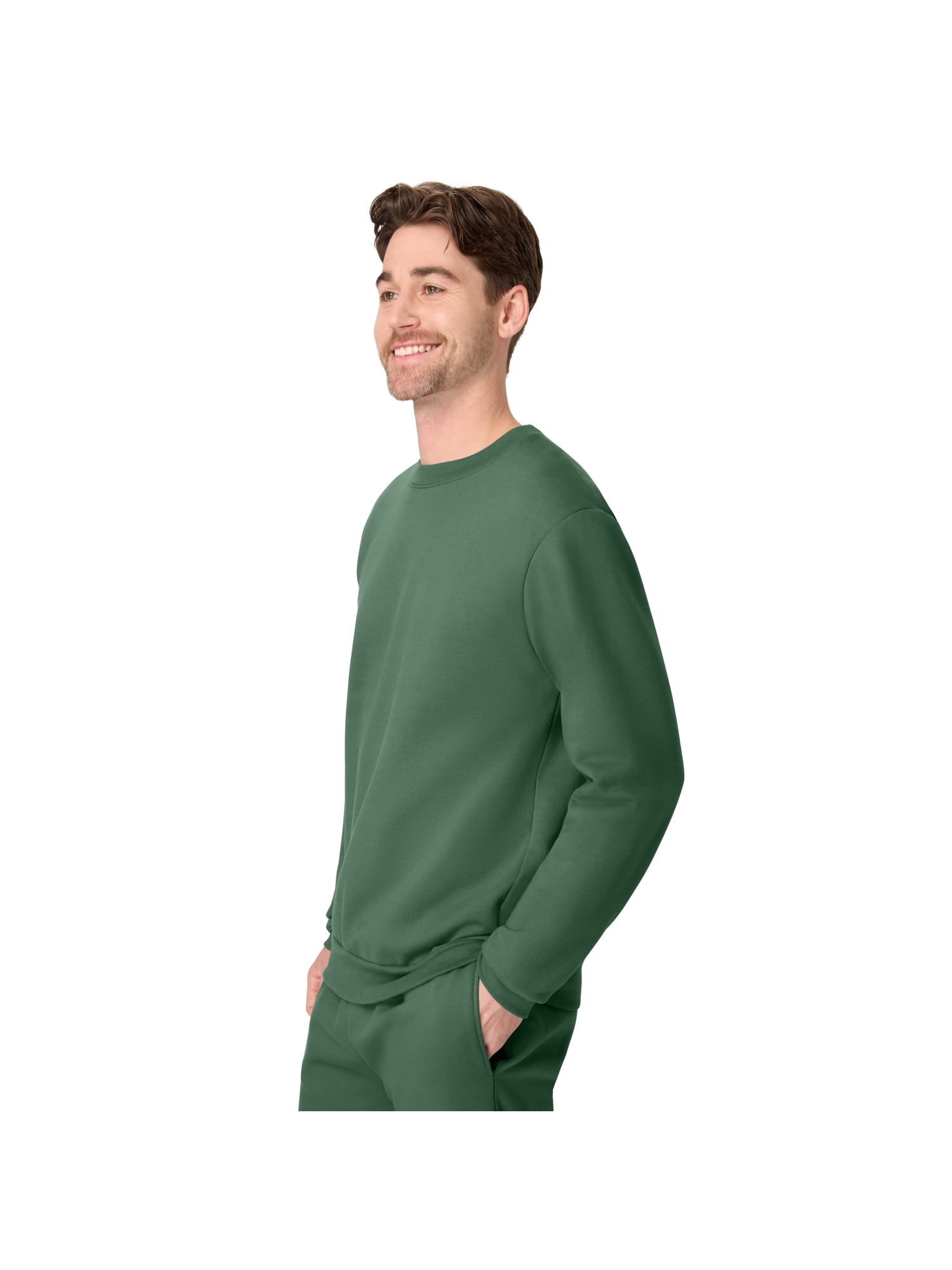 Hanes Men's & Big Men's Essentials Fleece Crewneck Sweatshirt, Sizes S-5XL