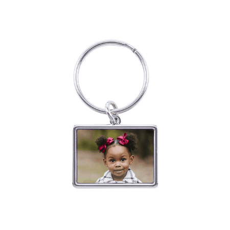 - Classic Photo Keychain, Horizontal