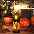 thumbnail image 5 of Under $1 GFHFHITJ Halloween Candle Lamp Smal lCandle Night Light Desktop Decorations Halloween Scenery Ornaments Halloween Gifts, 5 of 6