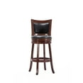 thumbnail image 2 of Boraam Bristol Bar Height Swivel Bar Stool in Cherry, 2 of 8