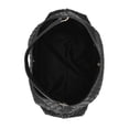 thumbnail image 4 of Scenario Women's Faux Leather Woven Hobo Shoulder Bag, Black, 4 of 5