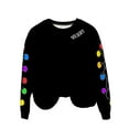 thumbnail image 3 of Women Long Sleeve Pullover Tops Lights Print Christmas Shirt Casual Winter Xmas Graphic Sweater Outfit, 3 of 8