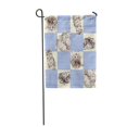 thumbnail image 1 of JSDART Watercolor Active Pretty Cat Pattern Charming Check Child Creature Garden Flag Decorative Flag House Banner 12x18 inch, 1 of 1