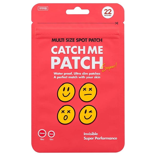 Parche Anti acné Catch me Patch Rescate Invisible 22 piezas
