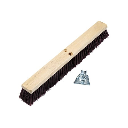 

Boardwalk - Broom head - polypropylene bristles - hardwood - maroon