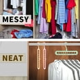 thumbnail image 2 of Closet Organizer and Storage, 5 Pack Multifunction Sturdy Closet Organizer Hanger, Upgraded Smart Space Saving Hangers for Closet Storage, Closet Organization for Clothes, Shirts and Dresses, 2 of 5