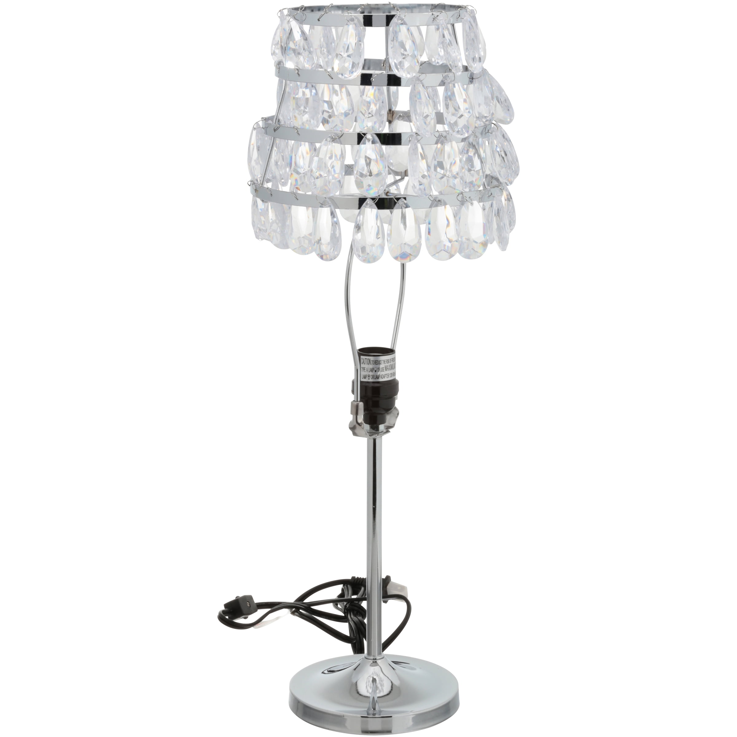 Urban Chandelier Table Lamp Box Gray
