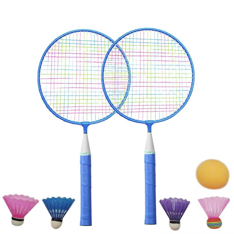 DagobertNiko Badminton Set Portable Outdoor Badminton Combination Set Badminton Net System