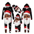 thumbnail image 5 of SwiftWear Onesie Christmas Family Matching Pajamas PJs Hooded Santa Claus One-Piece Sleepwear for Infant Baby, 5 of 6
