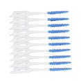 thumbnail image 2 of Interdental Brush Disposable Soft Dental Cleaning Floss Toothpicks for Oral Care Adults Children 160pcs Blue, 2 of 4