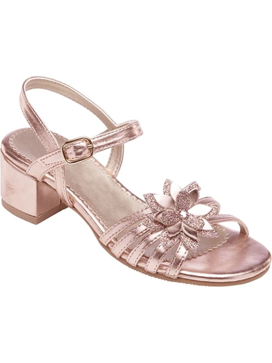 girls rose gold shoes