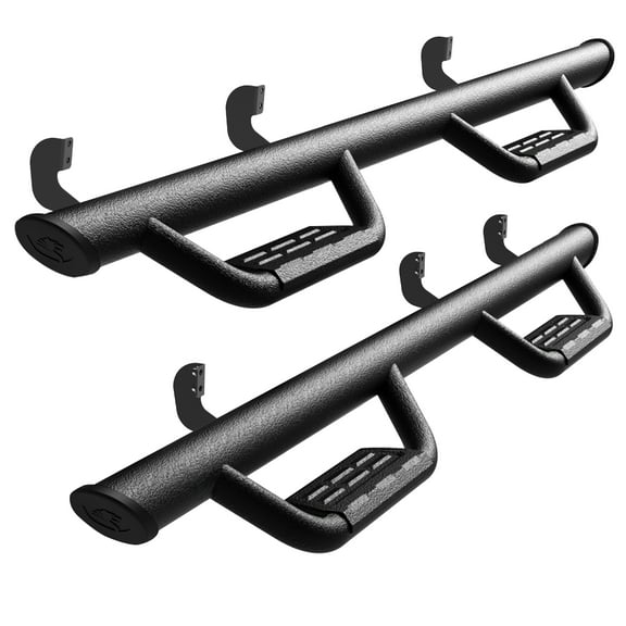 Tyger Auto Tyger Access Running Boards Compatible with 2005-2026 Nissan Frontier | Crew Cab | TG-AS2N24031 | Textured Black Drop Step Rail