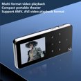 thumbnail image 4 of M25 Bluetooth Reproductor de video musical MP3 sin pérdidas Sonido de alta fidelidad Pantalla OLED d Abanopi  8G, 4 of 7