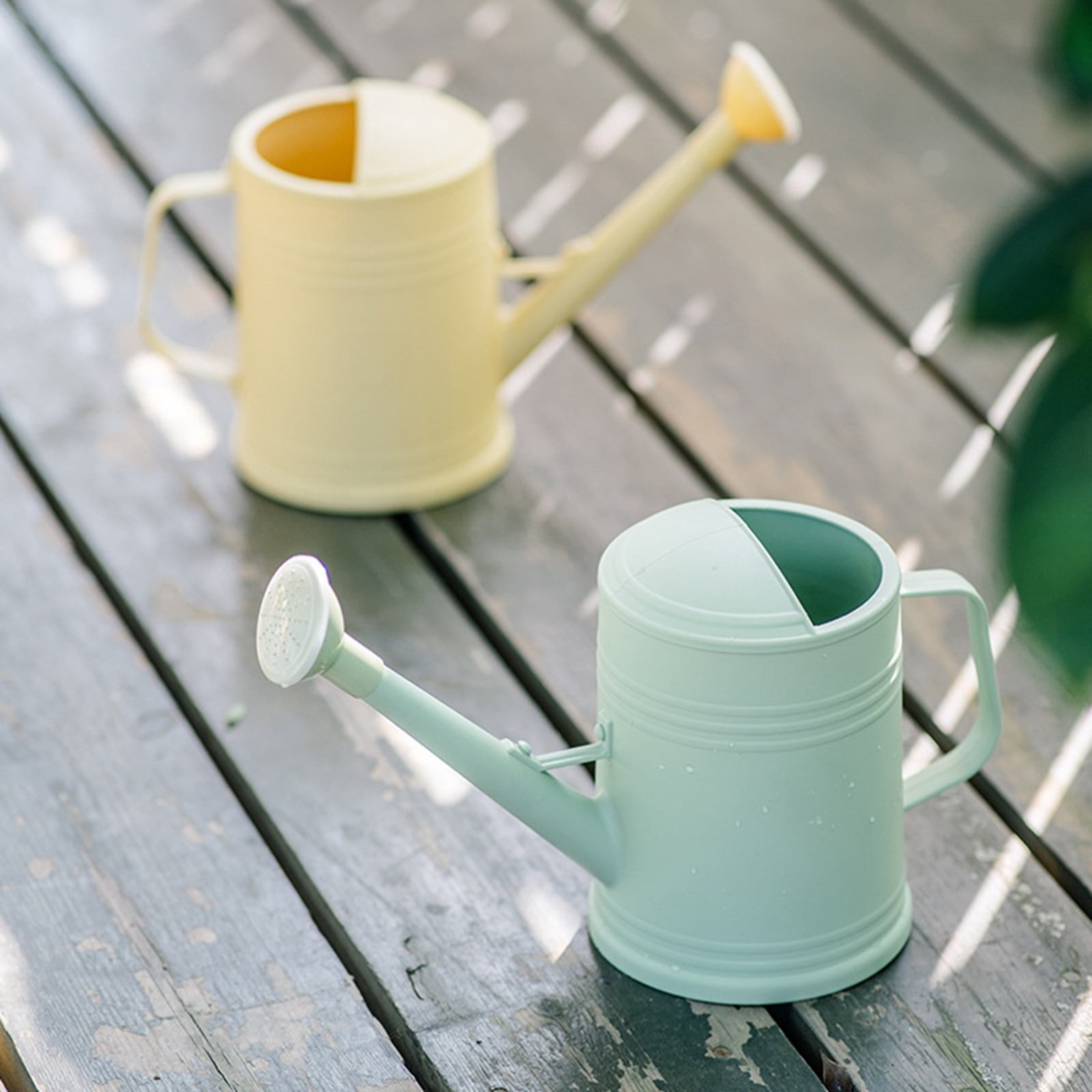 Eqslft Thickened Garden Watering Can with Long Spout, 2L Household Watering Pot for Outdoor and Indoor Flowers for Gardening and Vegetable Care