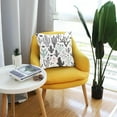 thumbnail image 6 of GZHJMY Cactus Pattern Pillow Cover 20 x 20 Inch, Soft Decorative Cushion Case Square Throw Pillow Cover for Sofa Living Room Couch Home Decor, 6 of 7