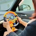 thumbnail image 4 of Steering Wheel Toy Children‘s Gift Simulation With Sound And Light Electric Car Toys, 4 of 13