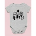 thumbnail image 3 of Wild One Little Crown Bodysuit Infant -Image by Shutterstock,  6 Months, 3 of 4