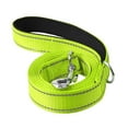 thumbnail image 5 of Reflective Dog Leash Comfortable Nylon Braided Heavy Duty 6ft Strong for Large and Medium Dogs Dog Training Leash for Running Pet Supplies fluorescent green, 5 of 8
