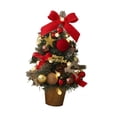 thumbnail image 1 of Árbol de Navidad de mesa con luces para decorar la sala de estar, el escritorio y la fiesta. Estilo C, 1 of 9