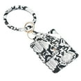 thumbnail image 2 of Large Bracelet Keychain Card Holder Tassel Bangle Key Ring Wristban With Wallet, 2 of 9
