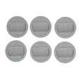 thumbnail image 1 of Furniture Stopper Pads, Antiscratch Rubber Gray Floor Protector 6Pcs/Set  For  Bed Cabinet Sofa, 1 of 8