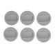thumbnail image 4 of Tapón de rueda Jadeshay 6 Almohadillas de goma para muebles protectores de patas de silla Gris, 4 of 8