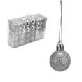 thumbnail image 3 of Adornos De Bolas De Navidad, Bolas De Navidad De Plástico DIY Cuatro Estilos Exquisitos Decorativos Inastillables Para La Decoración Del Hogar, 3 of 8