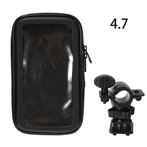 Universal Mtb Bicicleta Soporte De Teléfono Para Bicicleta Funda Impermeable Para Manillar De Motocicleta Soporte Para Teléfono Móvil Funda De Montaje Noticed AF001008-01
