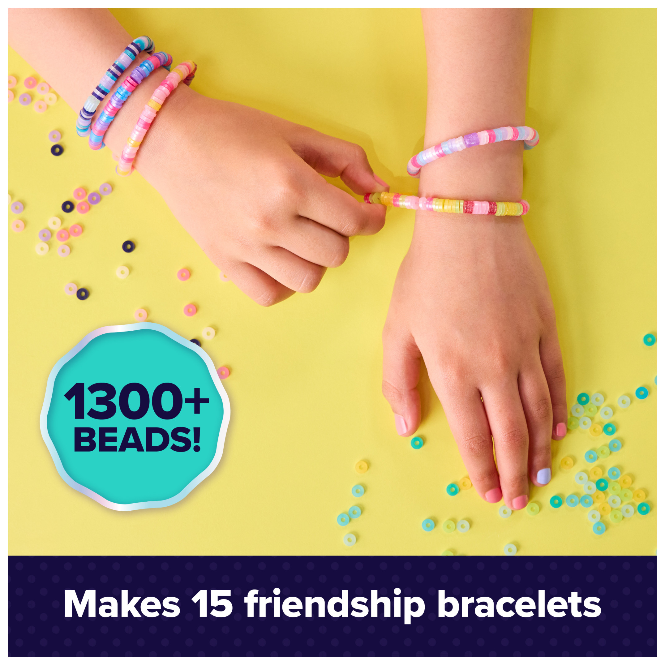 Cool Maker, Stack’d Heishi Bracelet Maker Expansion Pack, for Kids Ages 7 and up